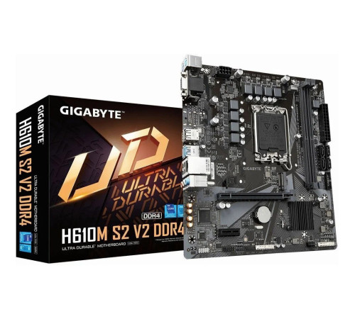 Материнская плата Gigabyte H610M S2 LGA 1700 2xDDR4