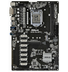 Материнская плата LGA1151 H110 Pro ASROCK 2xDDR4 13xPCIe Б/У