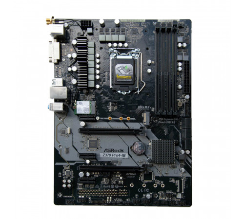 Материнская плата LGA1151v2 Z370 Pro4 AsRock 4xDDR4 Б/У Материнская плата LGA1151v2 Z370 Pro4 AsRock 4xDDR4 Б/У