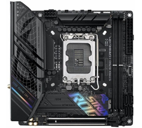 Материнская плата LGA1700 B760-I Gaming Asus Rog Strix ITX 2xDDR5 Wi-Fi mini