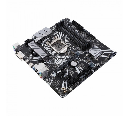 Материнская плата LGA1151v2 Z370m Asus prime 4xDDR4  Б/У