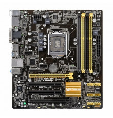 Материнская плата LGA1155 Q87M-E ASUS 4xDDR3 Б/У