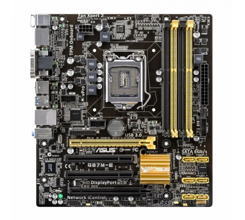 Материнская плата LGA1155 Q87M-E ASUS 4xDDR3 Б/У