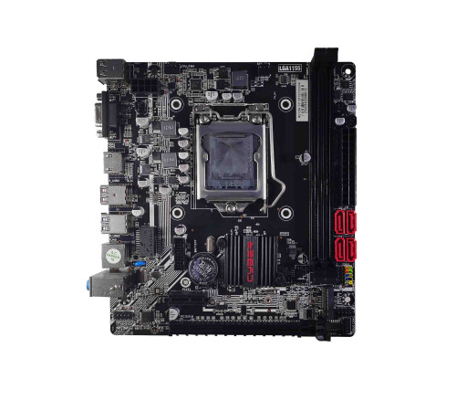 МАТЕРИНСКАЯ ПЛАТА CYBER H61 LGA 1155 2XDDR3