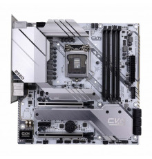 Материнская плата LGA1200 B560 CVN GAMING FROZEN V20 White 4xDDR4 Wi-Fi Б/У