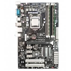 Материнская плата LGA1156 | ECS | IC55H-A | i5-760 | 2GB+2GB Б/У