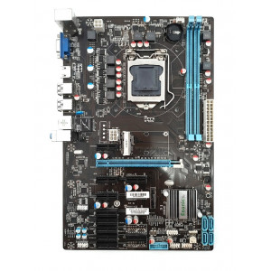 Материнская плата LGA1151 B250-BTC Esonic 10xPCIe 2xDDR4 Б/У