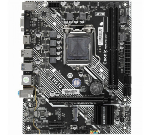 Материнская плата LGA1200 H510DA Esonic 2xDDR4 Материнская плата LGA1200 H510DA Esonic 2xDDR4