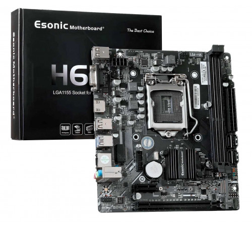 Материнская плата LGA1155 H61DA Esonic 2xDDR3 