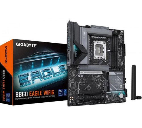 Материнская плата LGA1851 B860M EAGLE WIFI6 Gigabyte 2xDDR5