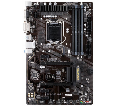Материнская плата LGA1151 B250-D3A GIGABYTE 4xDDR4 Б/У