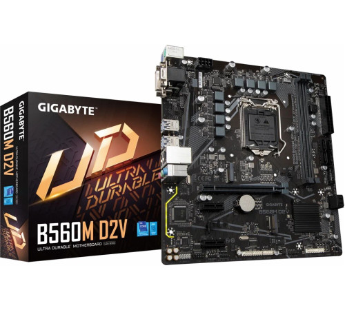 Материнская плата Gigabyte B560M D2V LGA 1200 2xDDR4