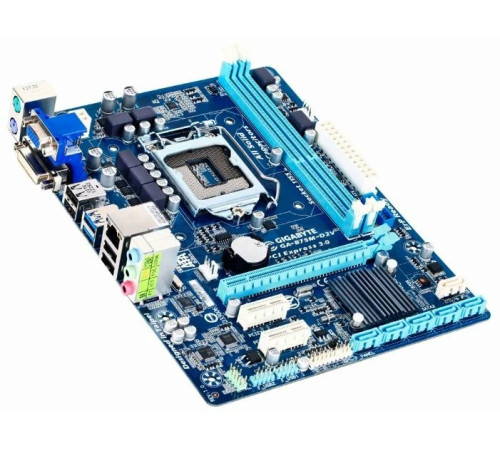 Материнская плата LGA1155 B75 Gigabyte 2xDDR3 Б/У