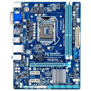 Материнская плата LGA1155 B75 Gigabyte 2xDDR3 Б/У