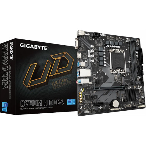 Материнская плата B760M H Gigabyte LGA1700 2xDDR4