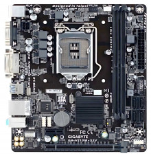 Материнская плата LGA1151 GA-H110M-S2V Gigabyte 2xDDR4 Б/У