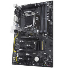 Материнская плата LGA1151 B250 FinTech 12PCI 4xDDR4 12xPCI с коробкой Б/У