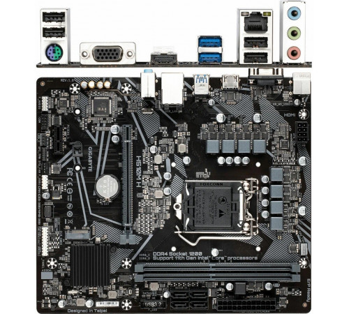 Материнская плата LGA1200 H510M H Gigabyte 2xDDR4 с коробкой Б/У
