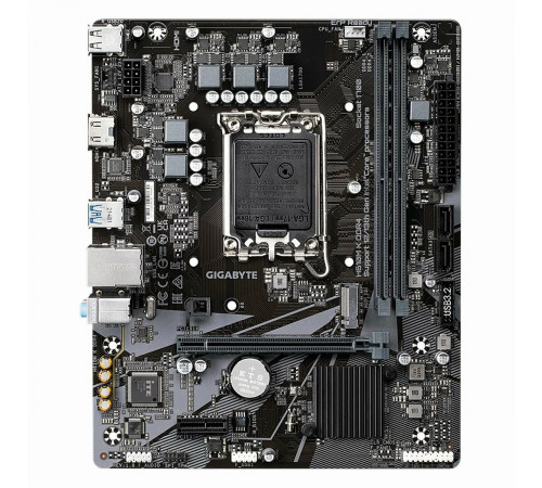 Материнская плата LGA1700 H610M Gigabyte 2xDDR4 Б/У