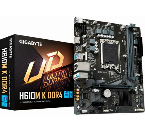 Материнская плата LGA1700 H610M K Gigabyte 2xDDR4