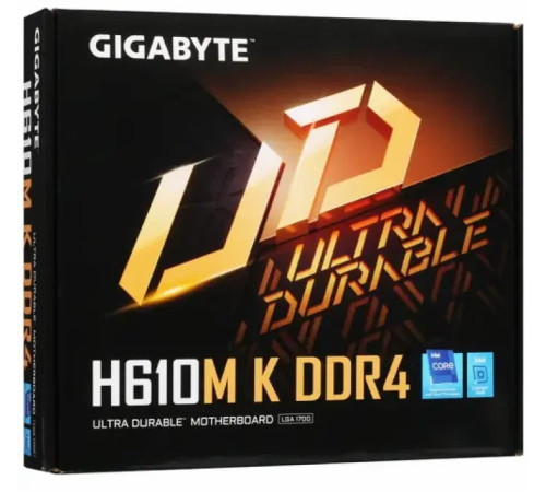 Материнская плата LGA1700 H610M K Gigabyte 2xDDR4