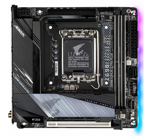 Материнская плата Gigabyte Z690I AORUS ULTRA LITE LGA1700 DDR5 Mini-ITX