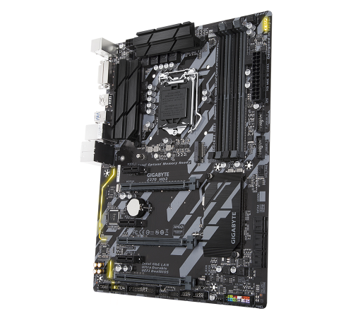 Материнская плата LGA1151v2 Z370 HD3 GIGABYTE 4xDDR4 6xPCI Б/У