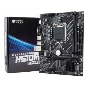 Материнская плата LGA1200 H510M-K Huananzhi 2xDDR4