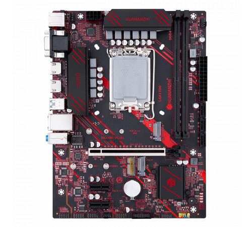 Материнская плата Huananzhi H610M PLUS LGA 1700 2xDDR4 Б/У
