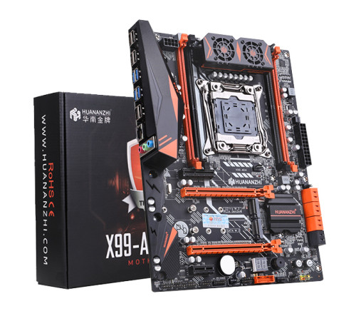 Материнская плата LGA2011v3 Huananzhi X99-AD4 4xDDR4 3xPCI