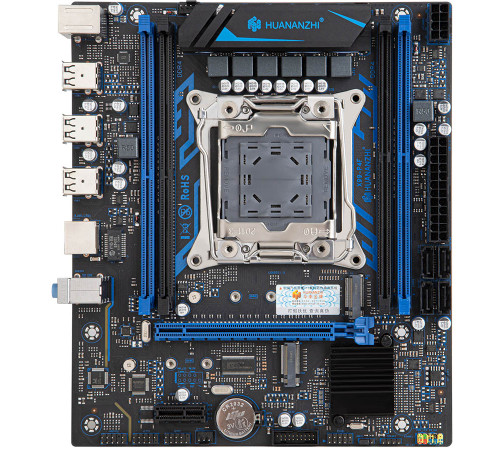 Материнская плата LGA2011v3 Huananzhi X99-P4F 4xDDR4 3xPCI