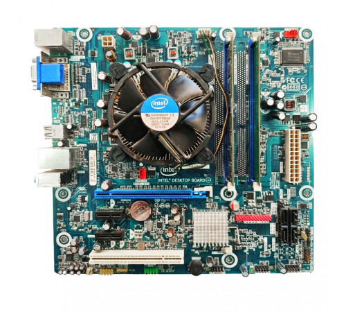 Комплект плата LGA1156 P55M / i5 760 / DDR3 2x4GB (Первое поколение) Б/У