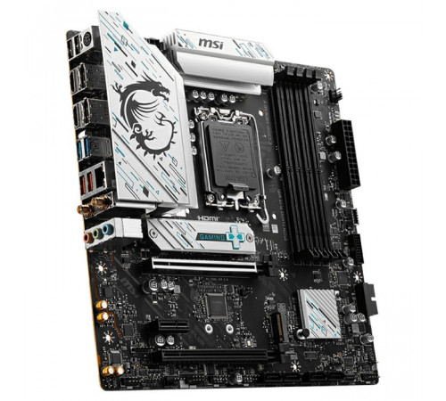 Материнская плата LGA1700 B760M GAMING PLUS MSI 4xDDR4 Wi-Fi