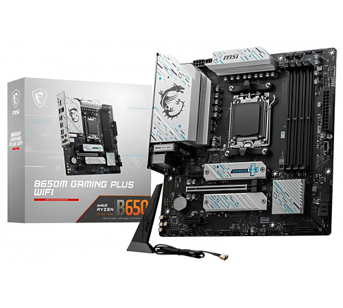 Материнская плата AM5 B650M Gaiming PLUS Wi-Fi MSI 4xDDR5