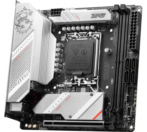 Материнская плата LGA1700 B760I MSI MPG EDGE ITX 2xDDR5 Wi-Fi mini