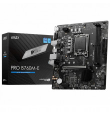 Материнская плата LGA1700 B760M E MSI 2xDDR5