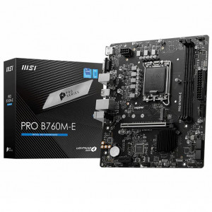 Материнская плата LGA1700 B760M E MSI 2xDDR5