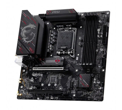 Материнская плата LGA1700 B760M GAMING PLUS MSI Wi-Fi 4xDDR4 II