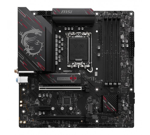 Материнская плата LGA1700 B760M GAMING PLUS MSI Wi-Fi 4xDDR4 II