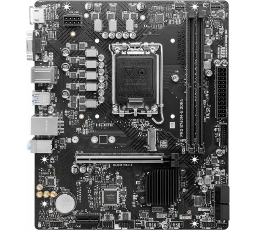 Материнская плата LGA1700 B760M-E PRO MSI 2xDDR4