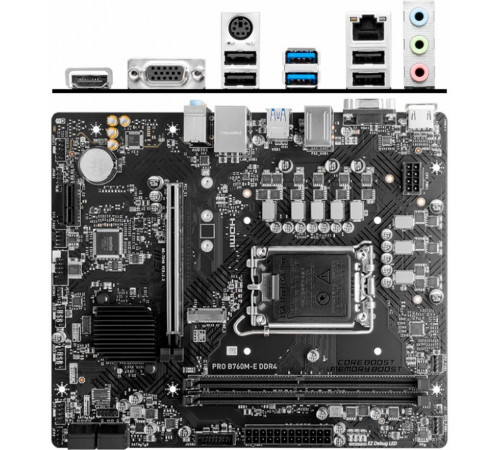Материнская плата LGA1700 B760M-E PRO MSI 2xDDR4