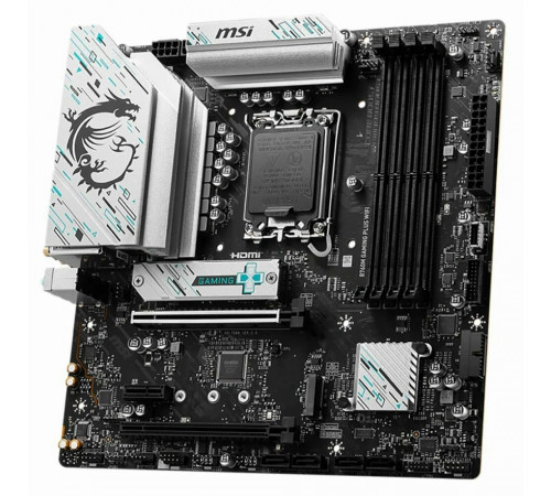 Материнская плата LGA1700 B760M GAMING PLUS MSI 4xDDR5 Wi-Fi