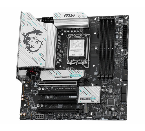 Материнская плата LGA1851 B860M GAIMING PLUS WIFI MSI 4xDDR5