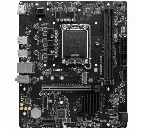 Материнская плата LGA1700 H610M-S PRO MSI 2xDDR4