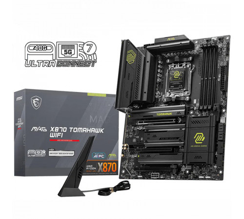 Материнская плата AM5 X870 TOMAHAWK MAG Wi-Fi MSI 4xDDR5