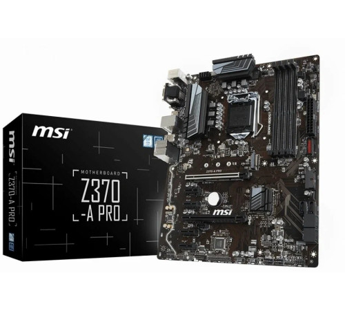 Материнская плата LGA1151v2 Z370 MSI A-PRO 4xDDR4 used