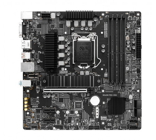 Материнская плата LGA1200 Z590M MSI BOMBER 4xDDR4 Б/У