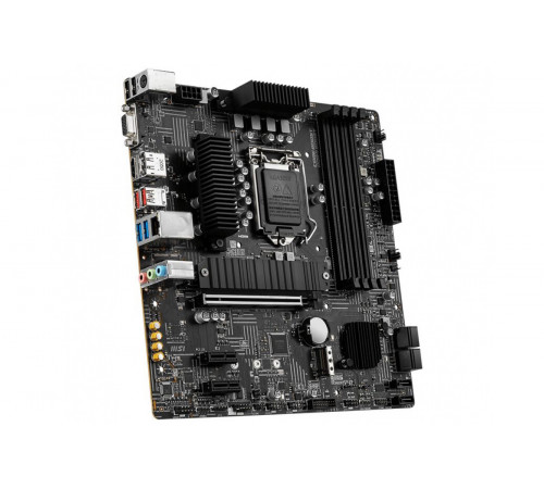 Материнская плата LGA1200 Z590M MSI BOMBER 4xDDR4 Б/У