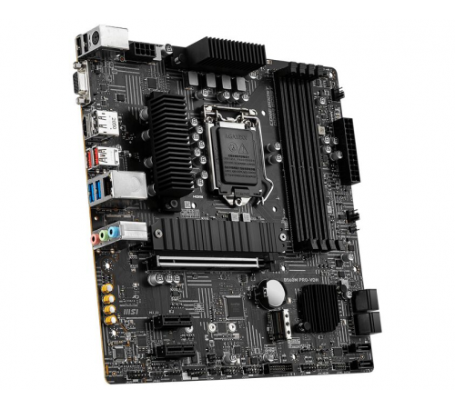 Материнская плата LGA1200 Z590M MSI BOMBER 4xDDR4 Б/У