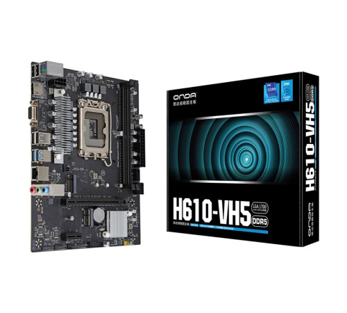 Материнская плата H610 VH5 Onda LGA1700 2xDDR5